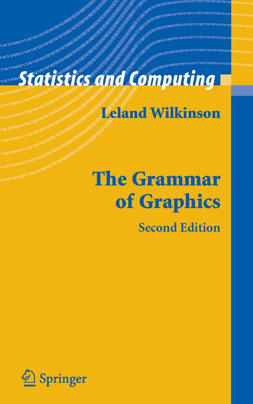 Cover of the book The Grammar of Graphics by Leland Wilkinson