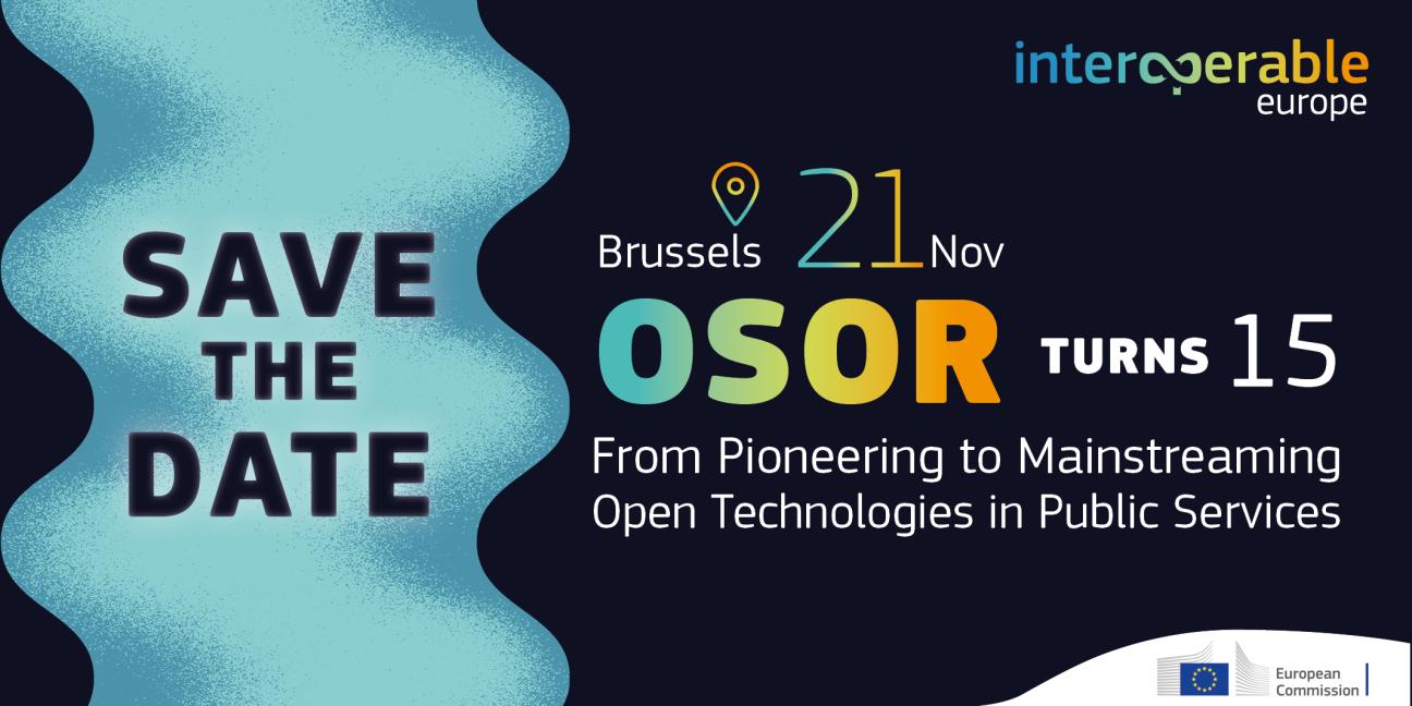 OSOR turns 15: from pioneering to mainstreaming open technologies in public services