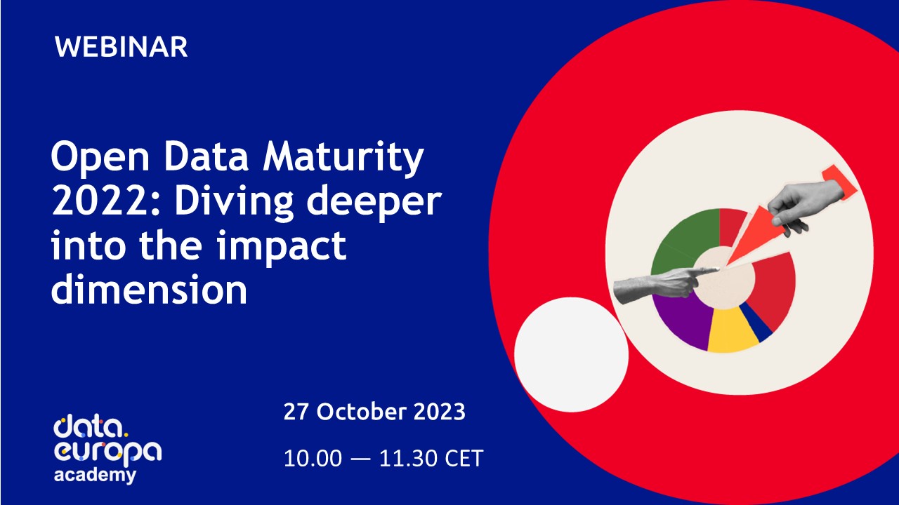 Open Data Maturity Report 2022: Diving deeper into the impact dimension