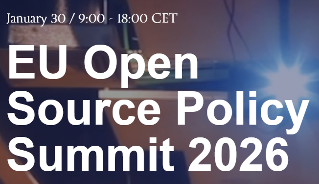 EU Open Source Policy Summit 2026