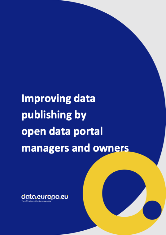 Improving data publishing by open data portal managers and owners