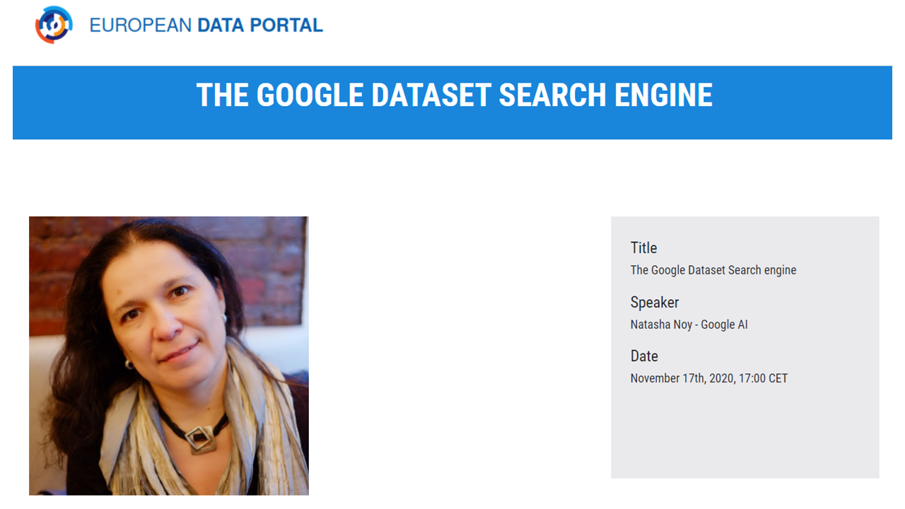 The future of open data portals: The Google dataset search engine