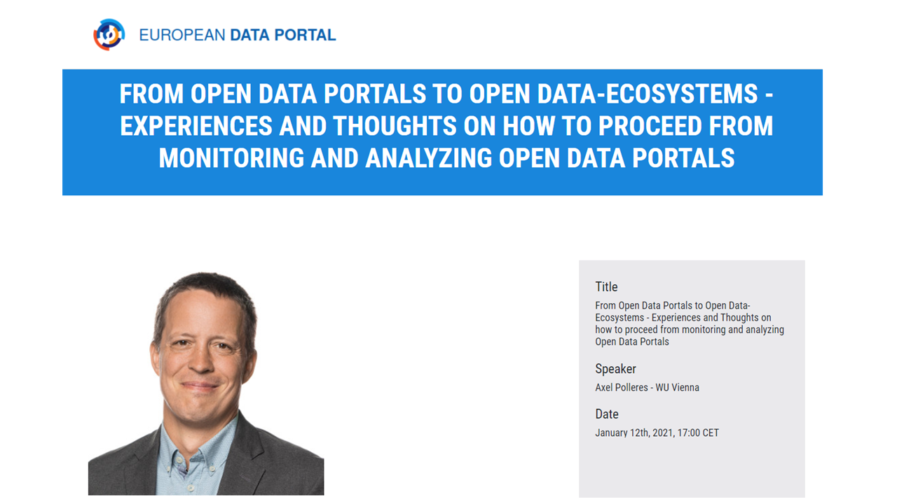 The future of open data portals: Data doesn't drive, people do