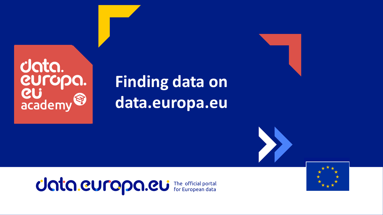 Finding data on data.europa.eu