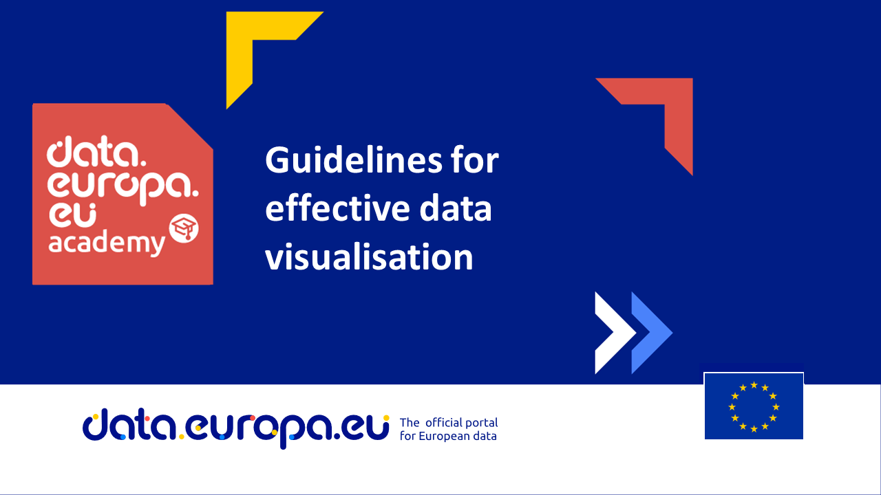 Guidelines for effective data visualisation