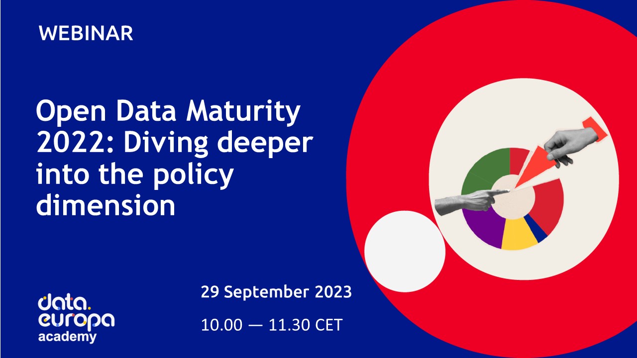 Open Data Maturity 2022: Diving deeper into the policy dimension
