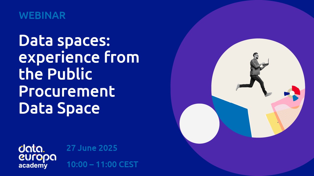 'Data spaces: experience from the Public Procurement Data Space'