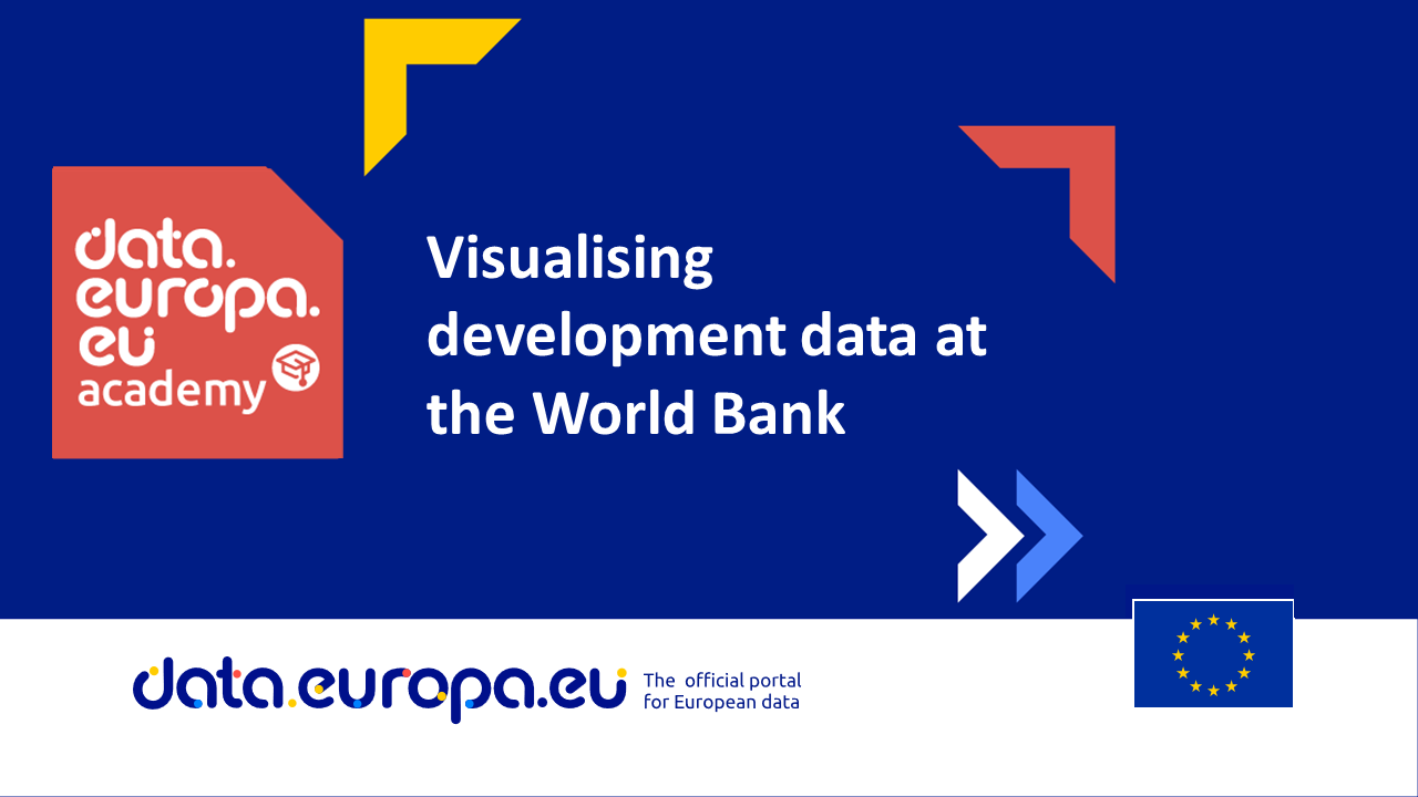 Visualising development data at the World Bank