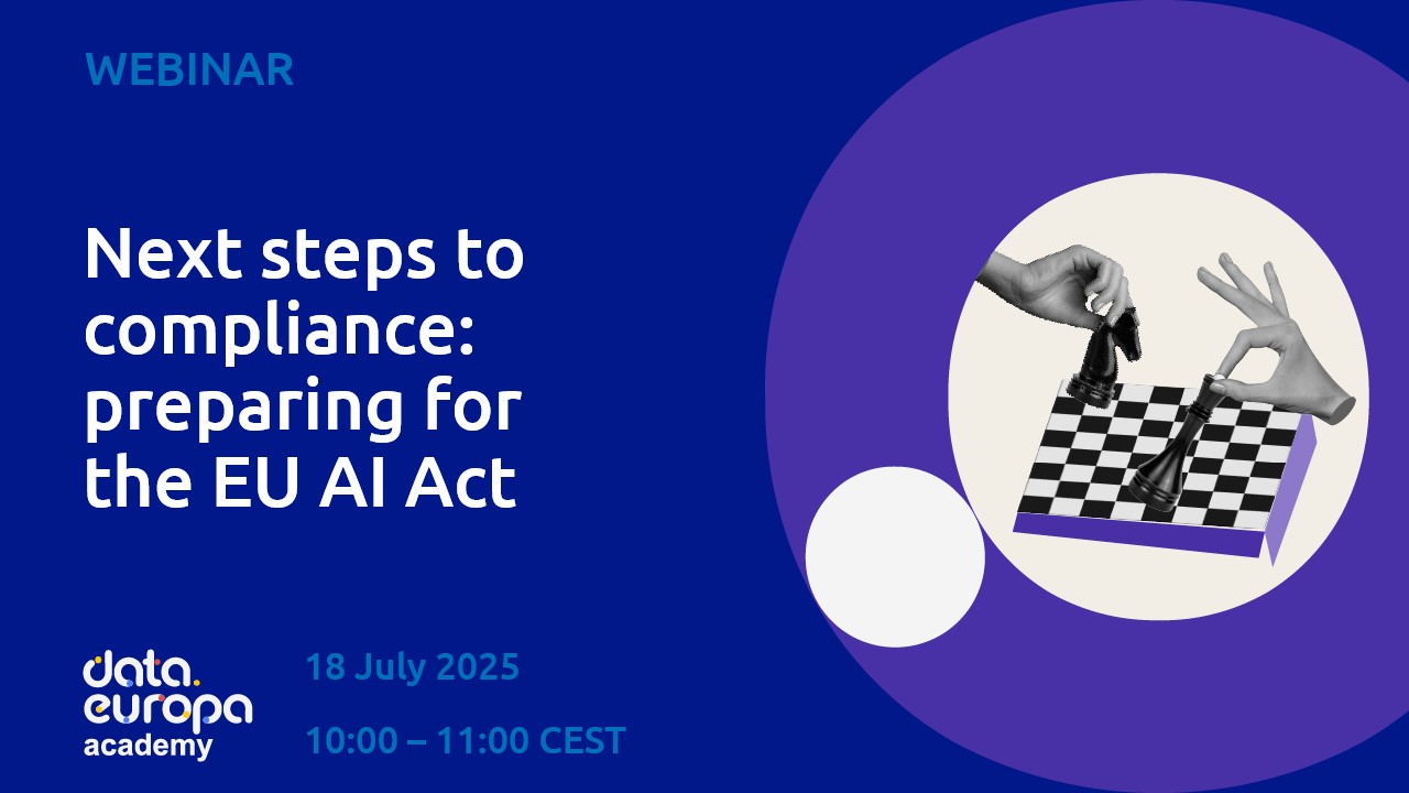 Recording webinar 'Next steps to compliance: preparing for the EU AI Act'