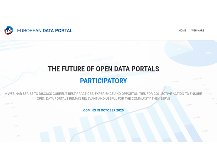Webinar series on the Future of Open Data Portals
