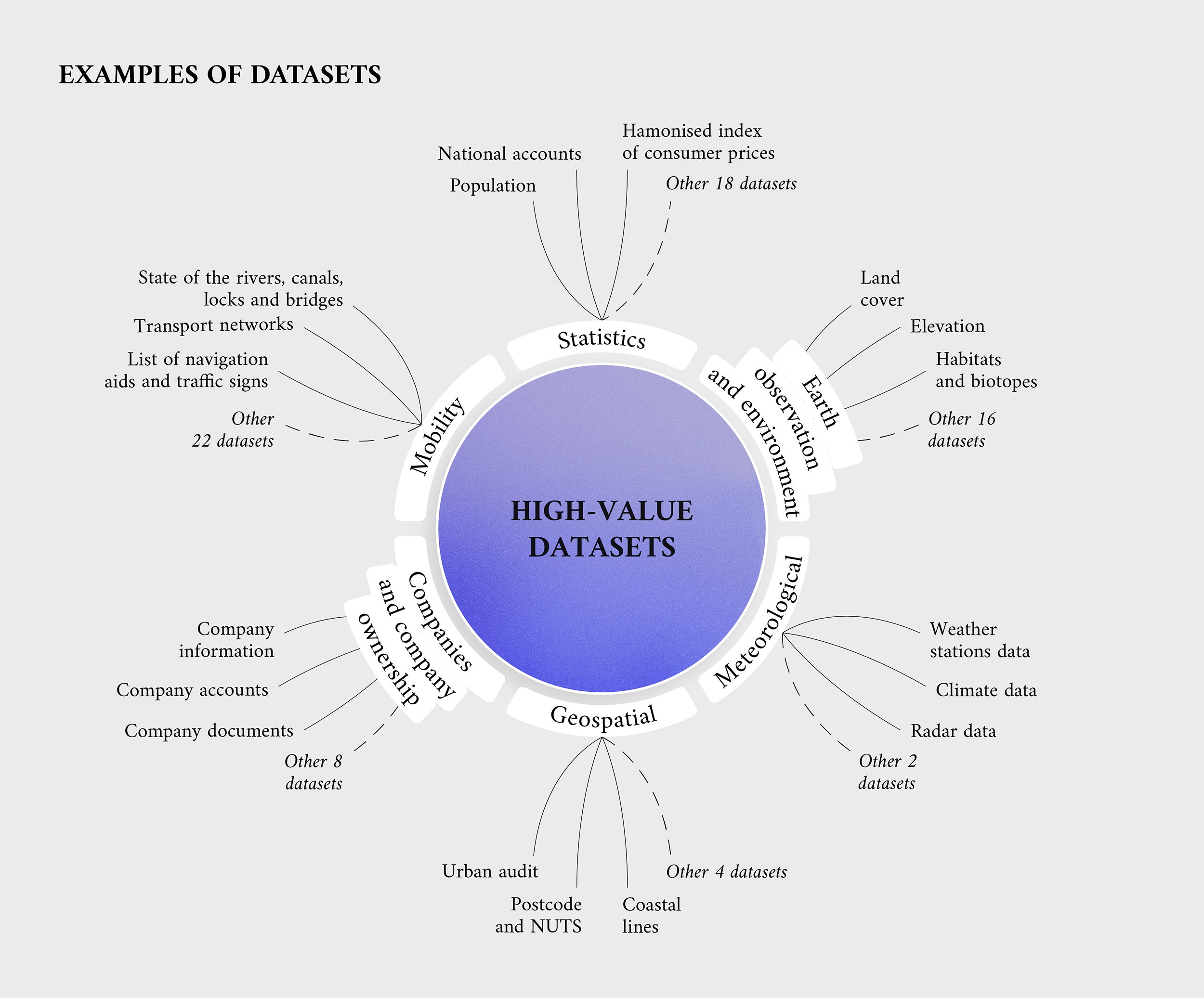 Examples of Datasets