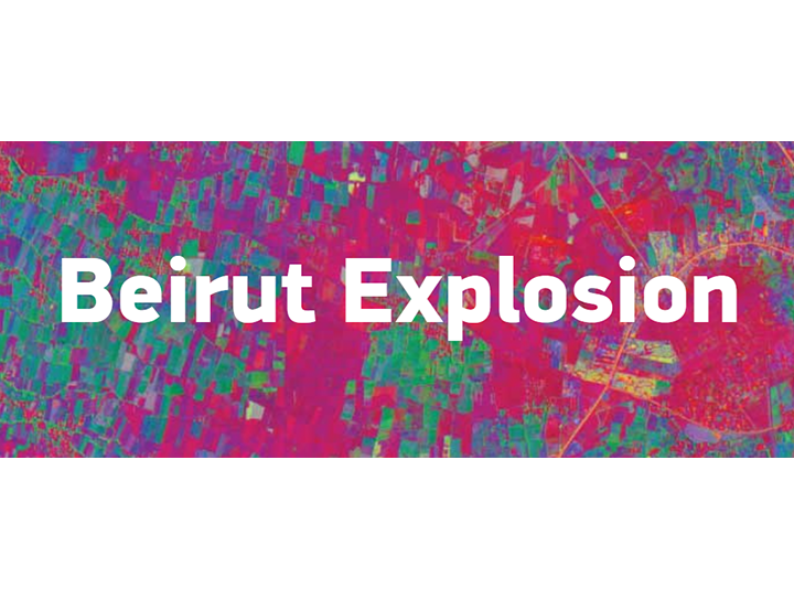 DigitalGlobe published satellite images of the Beirut Explosion