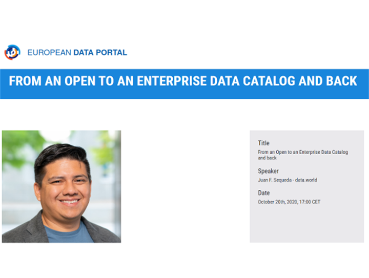The Future of Open Data Portals second webinar