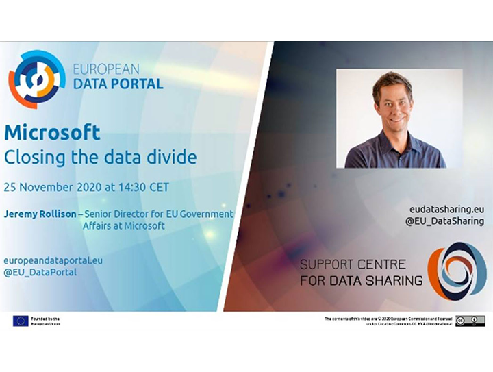 Data Talks: Microsoft – Closing the data divide 