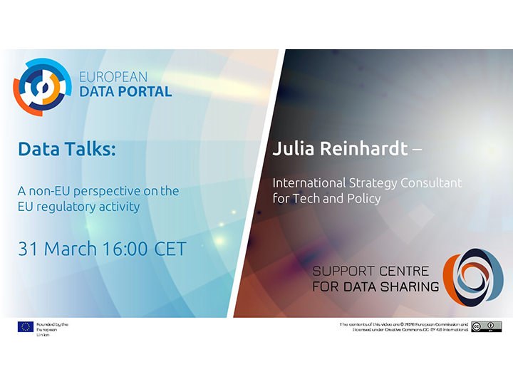 Data Talks: a non-EU perspective on EU regulatory activity