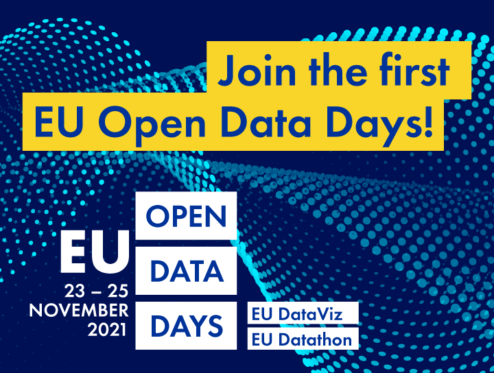 Follow the livestream to join the EU Open Data Days!