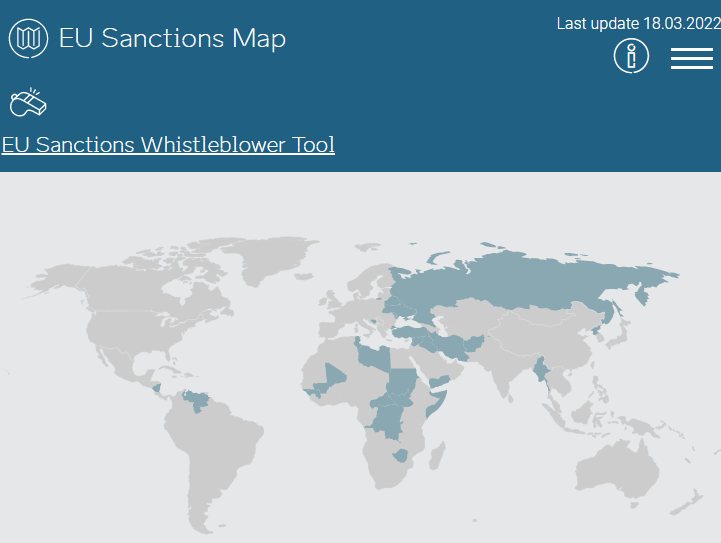 Find out about EU restrictive measures across the globe through the EU sanctions map