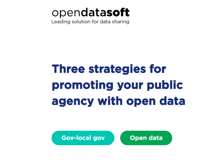 Strategies for open data projects logo