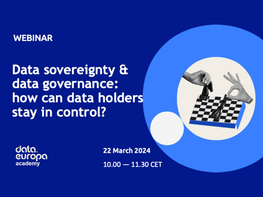 Data sovereignty & data governance: How can data holders stay in control?