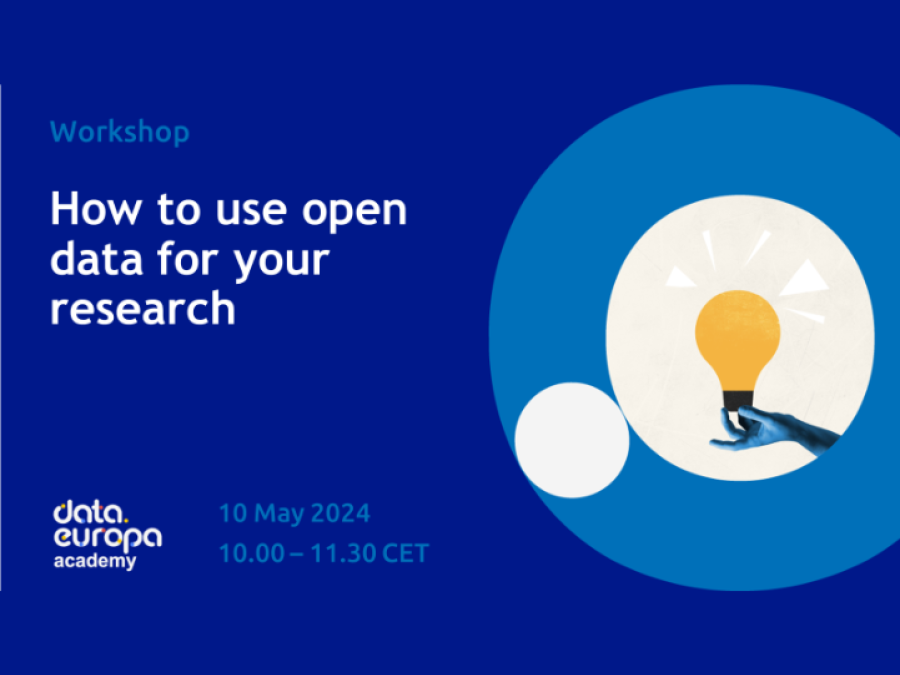 Workshop ‘How to use open data for your research’