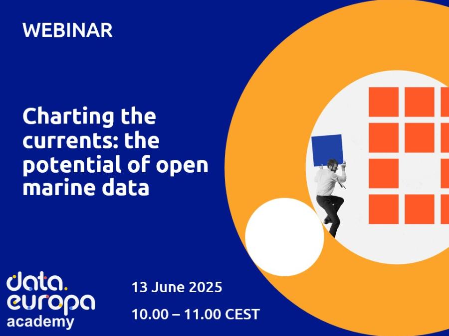 Webinar 'Charting the currents: the potential of open marine data'
