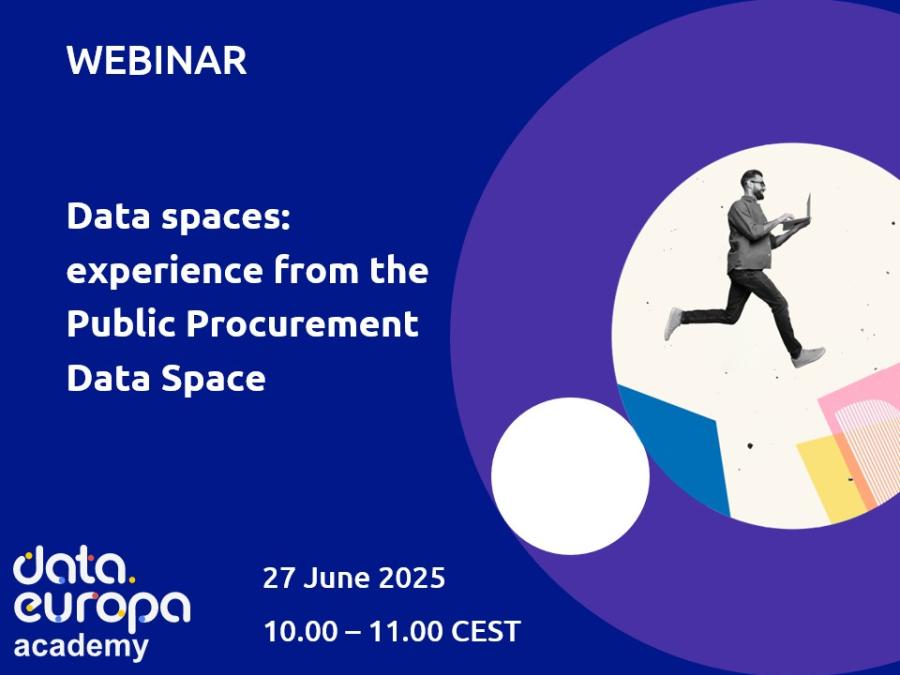 Webinar ‘Data spaces: experience from the Public Procurement Data Space’