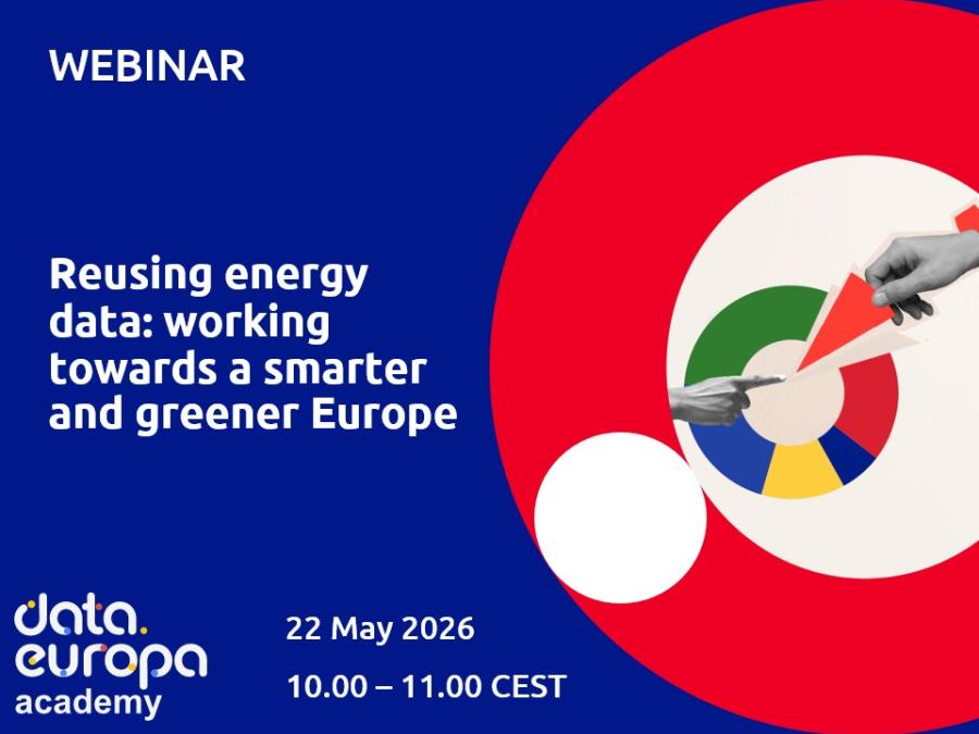 Webinar 'Reusing energy data: working towards a smarter and greener Europe'